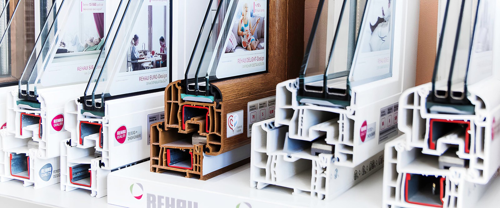 Окна Rehau, виды профилей для остекления дома, квартиры, балкона, терассы